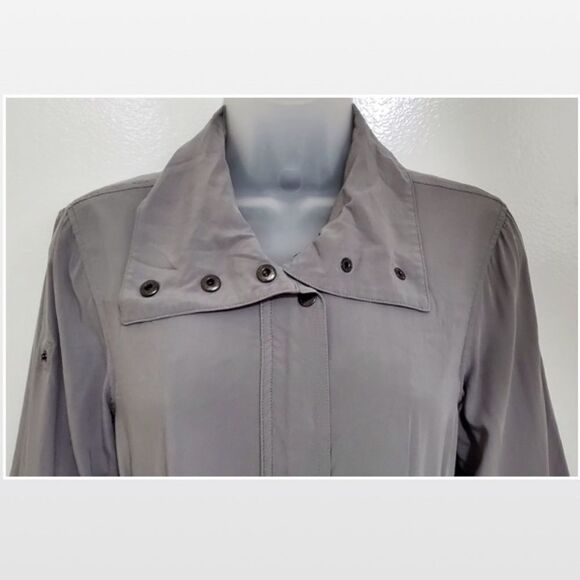 A/X Armani Exchange Coat XS Gray Lightweight - Picture 3 of 16